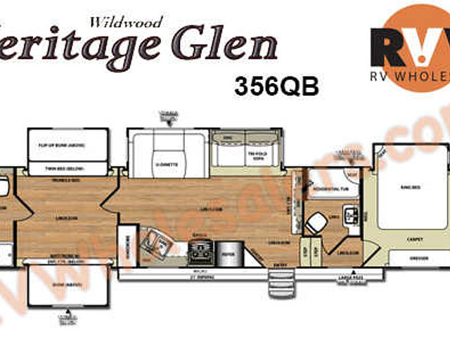 15 Forest River Wildwood Heritage Glen