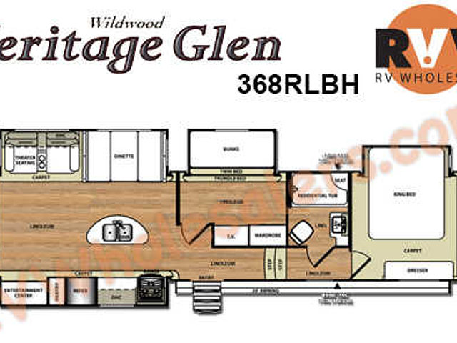 15 Forest River Wildwood Heritage Glen