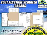 2001 Keystone Sprinter Photo #2