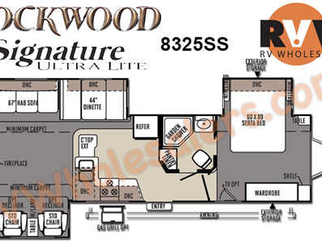 2015 Forest River Rockwood Signature Ultra Lite Photo