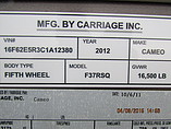 2012 Carriage Cameo Photo #3