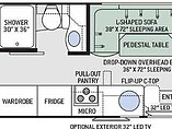 2016 Thor Motor Coach Axis Photo #18