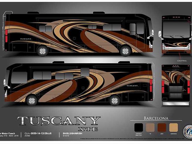 2016 Thor Motor Coach Tuscany XTE Photo